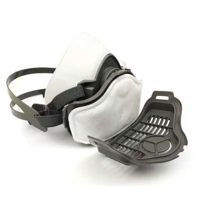 Silicon gel Half Face Mask Respirator, military half face gas mask