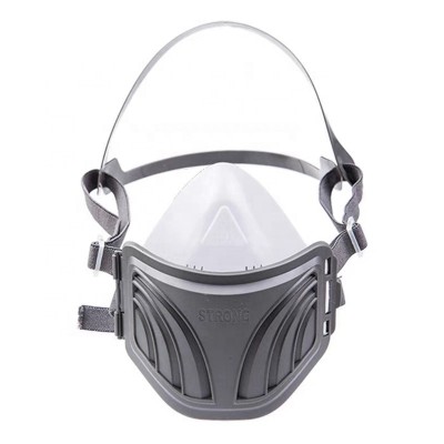 High Quality Silicone Rubber Silicone Safety Half Face Dust ReusableProtection Breathing Dust Mask